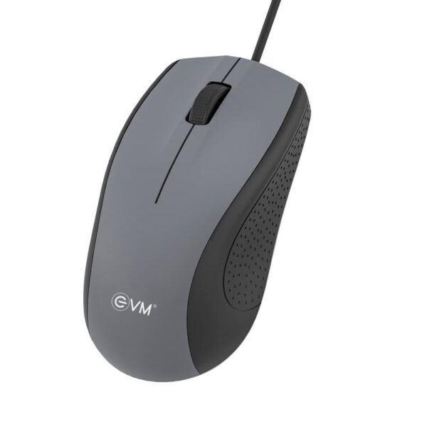 EVM Wired Optical Mouse - 3D Office Mouse with 1200 DPI Resolution, USB Interface, Plug and Play