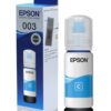 Epson 003 Ink Bottle (Cyan), Compatible with :L3110 /L3101/ L3150 / L4150 / L4160 / L6160 / L6170 / L6190 Printer Models