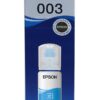 Epson 003 Ink Bottle (Cyan), Compatible with :L3110 /L3101/ L3150 / L4150 / L4160 / L6160 / L6170 / L6190 Printer Models