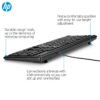 HP 100 Wired USB Desktop Keyboard