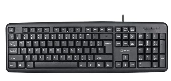 Live Tech KB 01 USB Wired Keyboard