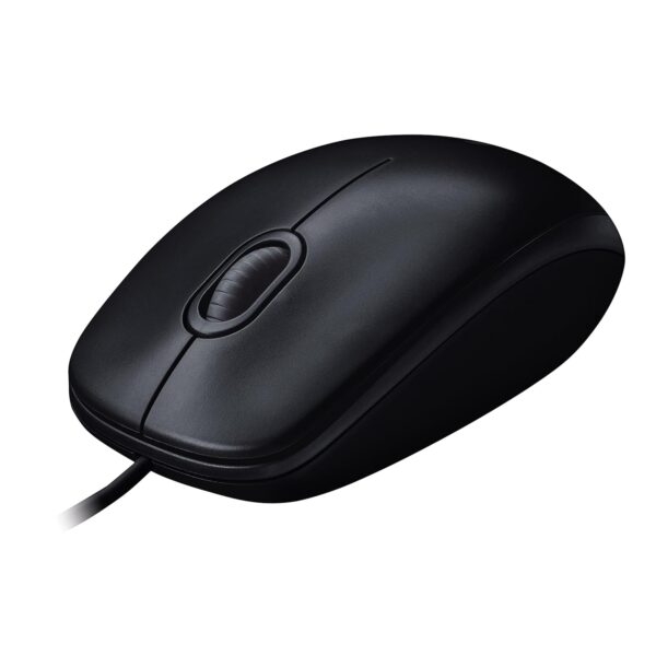 Logitech M90 Wired USB 1000 DPI Optical Tracking, Ambidextrous PC/Mac/Laptop - Black
